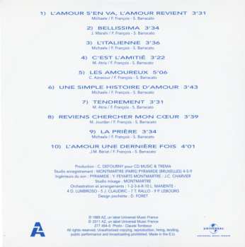 9CD/Zestaw pudełkowy Frédéric François: L'intégrale Des Albums Originaux 1984-1992