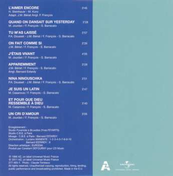 9CD/Zestaw pudełkowy Frédéric François: L'intégrale Des Albums Originaux 1984-1992