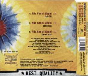 CD Frederic Galliano And The African Divas: Alla Cassi Magni