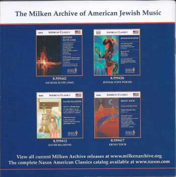 CD Frederick Jacobi: Cello Concerto; Sabbath Service