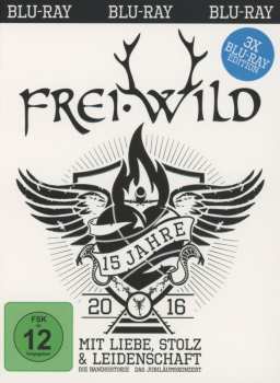 3Blu-ray Frei.Wild: 15 Jahre Mit Liebe, Stolz Und Leidenschaft