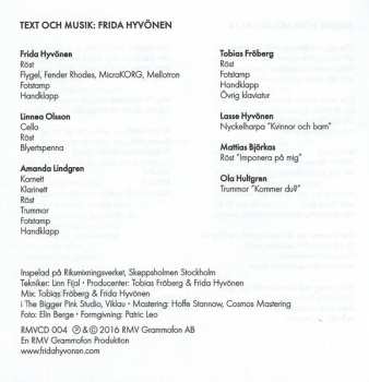 CD Frida Hyvönen: Kvinnor Och Barn