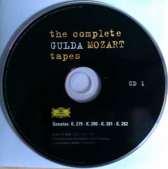 6CD/Zestaw pudełkowy Wolfgang Amadeus Mozart: The Complete Gulda Mozart Tapes