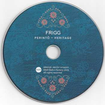 CD Frigg: Perintö - Heritage