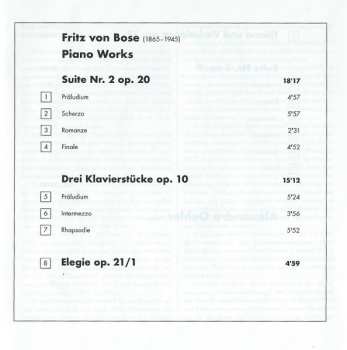 CD Alexandra Oehler: Piano Works