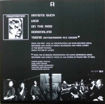 LP Frustration: On The Rise (Early Recordings)