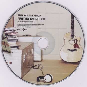 CD/Zestaw pudełkowy FTISLAND: Five Treasure Box