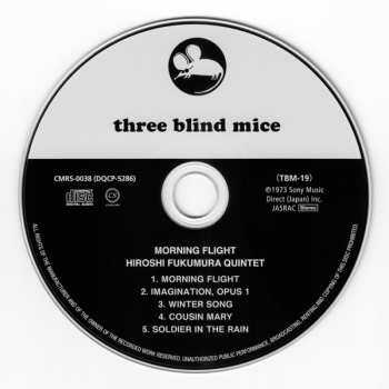 CD The Hiroshi Fukumura Quintet: Morning Flight