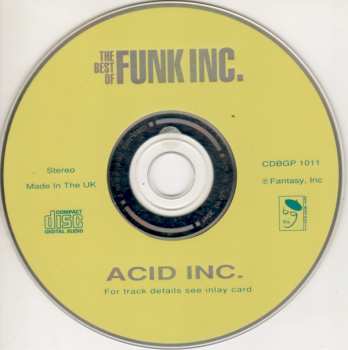CD Funk Inc.: Acid Inc. (The Best Of Funk Inc.)