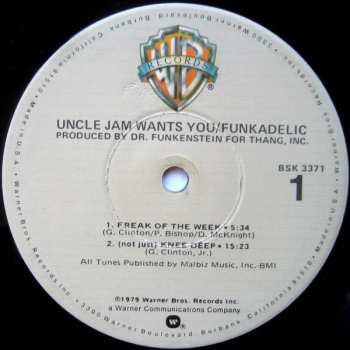 LP Funkadelic: Uncle Jam Wants You