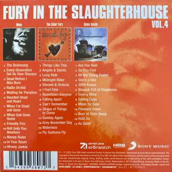 3CD/Zestaw pudełkowy Fury In The Slaughterhouse: Fury In The Slaughterhouse Vol. 4