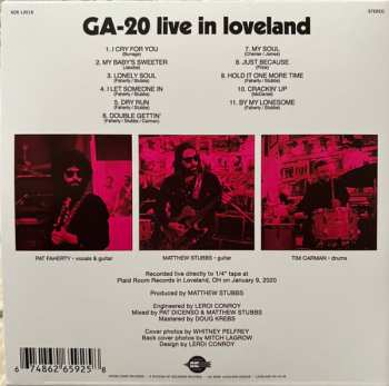 CD GA-20: Live In Loveland