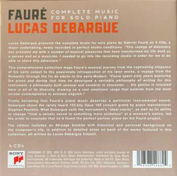 4CD/Zestaw pudełkowy Gabriel Fauré: Complete Music For Solo Piano