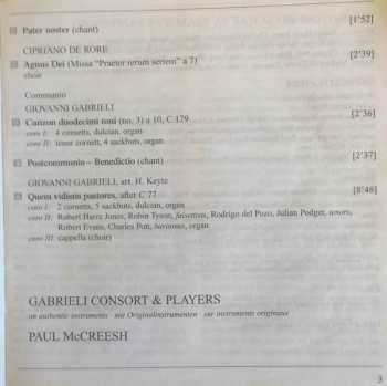 CD Giovanni Gabrieli: A Venetian Christmas