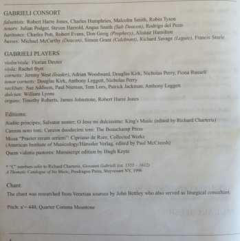 CD Giovanni Gabrieli: A Venetian Christmas