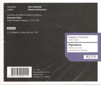 CD Giuseppe Di Stefano: Pigmalione