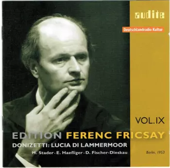 Dietrich Fischer-Dieskau: Lucia di Lammermoor