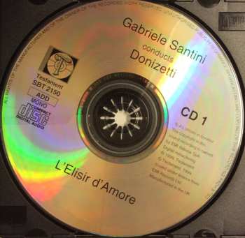 2CD Gaetano Donizetti: L'Elisir D'Amore
