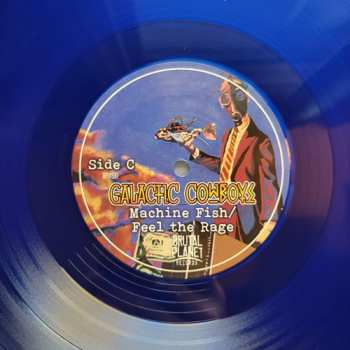 2LP Galactic Cowboys: Machine Fish / Feel The Rage CLR