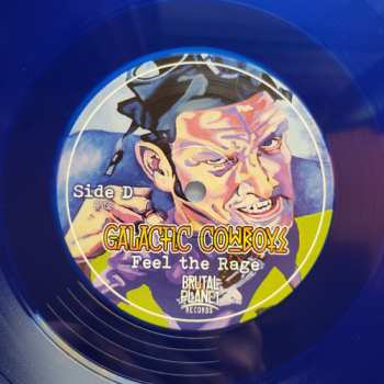 2LP Galactic Cowboys: Machine Fish / Feel The Rage CLR