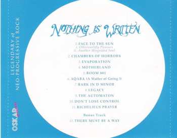 CD Galahad: Nothing Is Written