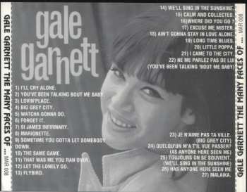 CD Gale Garnett: The Many Faces Of Gale Garnett