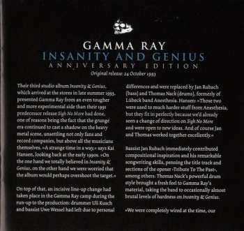 2CD Gamma Ray: Insanity And Genius DIGI
