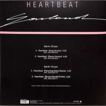 LP Garland: Heartbeat CLR | LTD