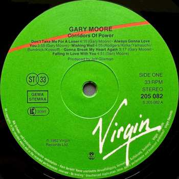 LP Gary Moore: Corridors Of Power