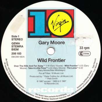 LP Gary Moore: Wild Frontier