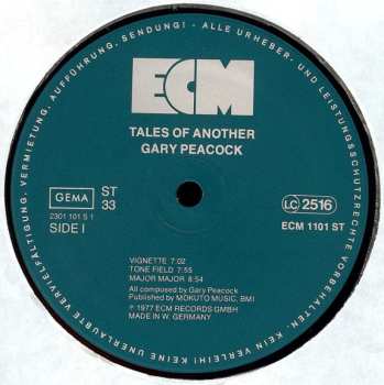 CD Jack DeJohnette: Tales Of Another