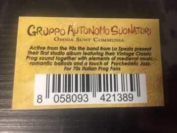 LP Gruppo Autonomo Suonatori: Omnia Sunt Communia
