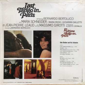 LP Gato Barbieri: Last Tango In Paris