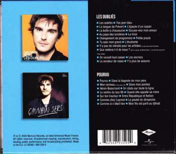 2CD/Zestaw pudełkowy Gauvain Sers: Les Oubliés / Pourvu