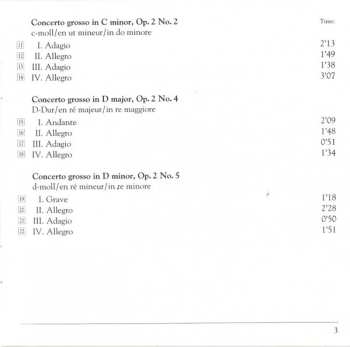 CD Francesco Geminiani: Concerti Grossi