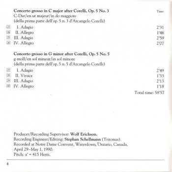 CD Francesco Geminiani: Concerti Grossi