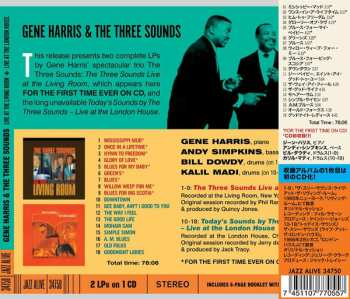 CD The Three Sounds: At The Living Room + Live At London House LTD