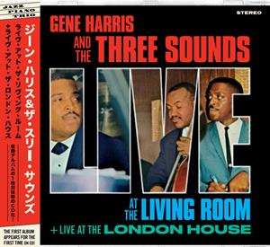CD The Three Sounds: At The Living Room + Live At London House LTD