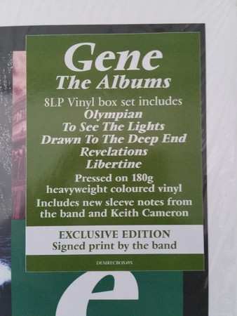 8LP/Zestaw pudełkowy Gene: The Albums LTD | CLR