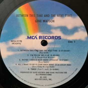 LP Gene Watson: Between This Time & The Next Time