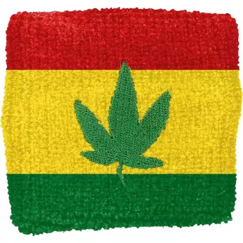 Wristband Rasta Leaf