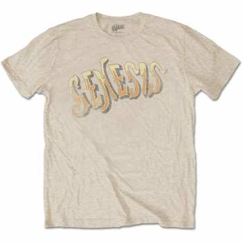 Merch Genesis: Koszulka Vintage Logo Genesis - Golden 