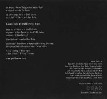 CD Geoff Berner: Canadiana Grotesquica