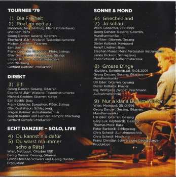 CD Georg Danzer: Lass Mi Amoi No D'Sunn Aufgeh' Segn Konzert-Höhepunkte