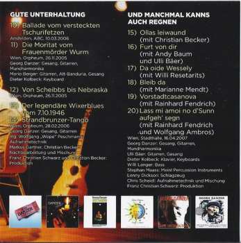CD Georg Danzer: Lass Mi Amoi No D'Sunn Aufgeh' Segn Konzert-Höhepunkte