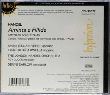 CD Georg Friedrich Händel: Aminta E Fillide