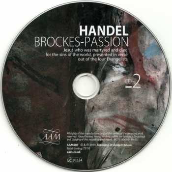 3CD/Zestaw pudełkowy Georg Friedrich Händel: Brockes-Passion