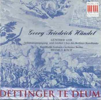 CD Georg Friedrich Händel: Dettinger Te Deum
