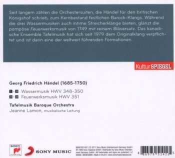 CD Georg Friedrich Händel: Feuerwerksmusik / Wassermusik DIGI