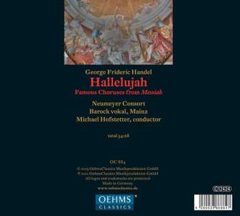 CD Georg Friedrich Händel: Hallelujah - Famous Choirs From The Messiah